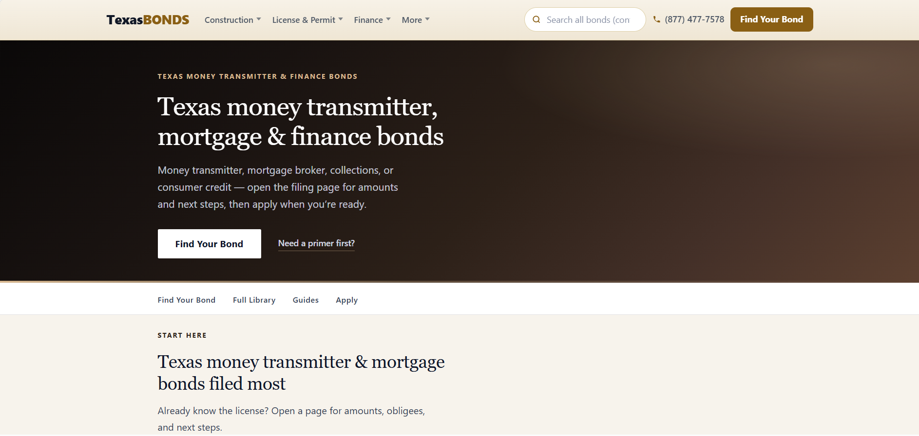 Financial bonds — TexasBondsDirect.com